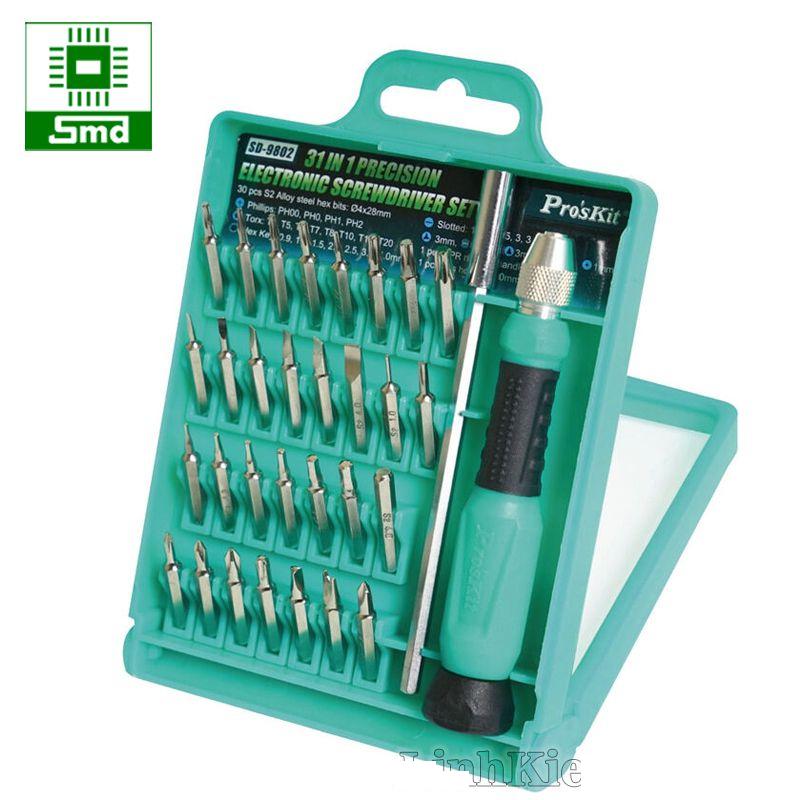 Bộ vít đa năng 31 in 1 Pro'skit SD-9802 (ProsKit SD 9802)