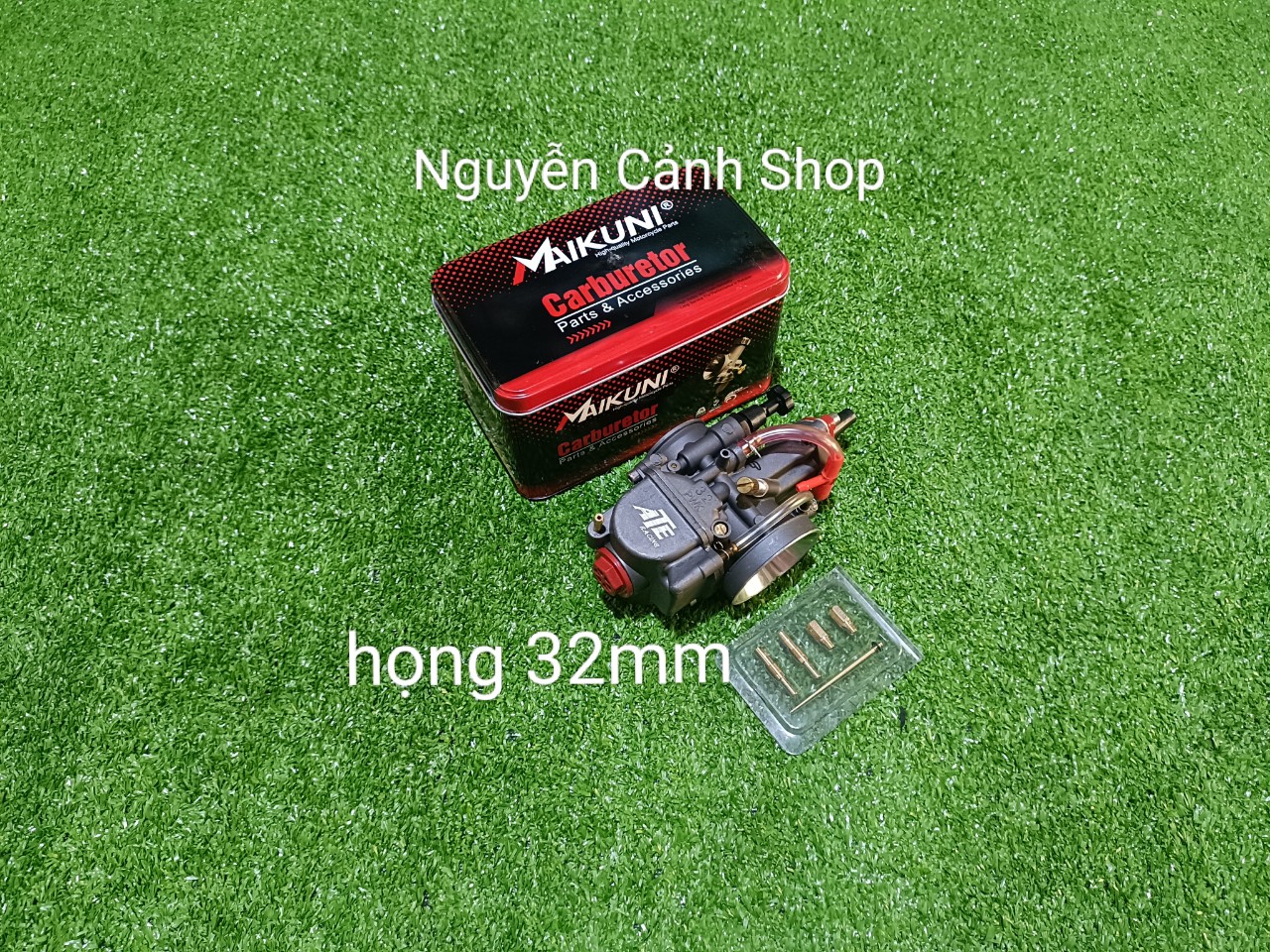 Bình xăng con MAIKUNI họng 28-30-32mm ga dẹp
