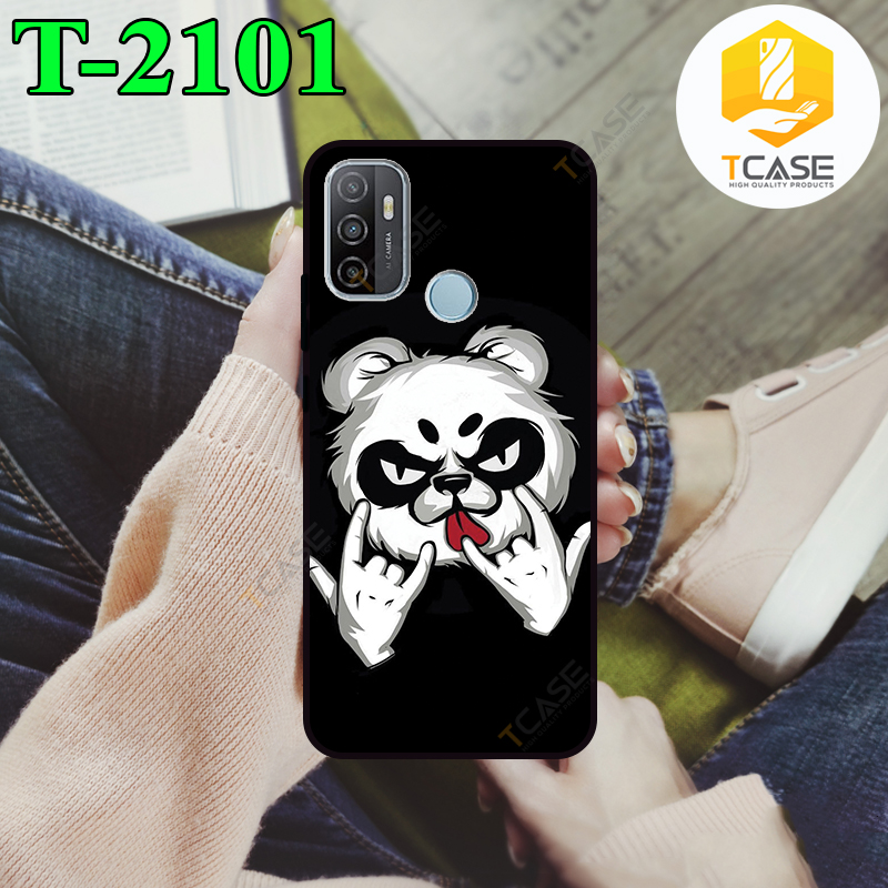 Ốp lưng Tcase dành cho Oppo A53 2020 in hình nhiều mẫu phần E