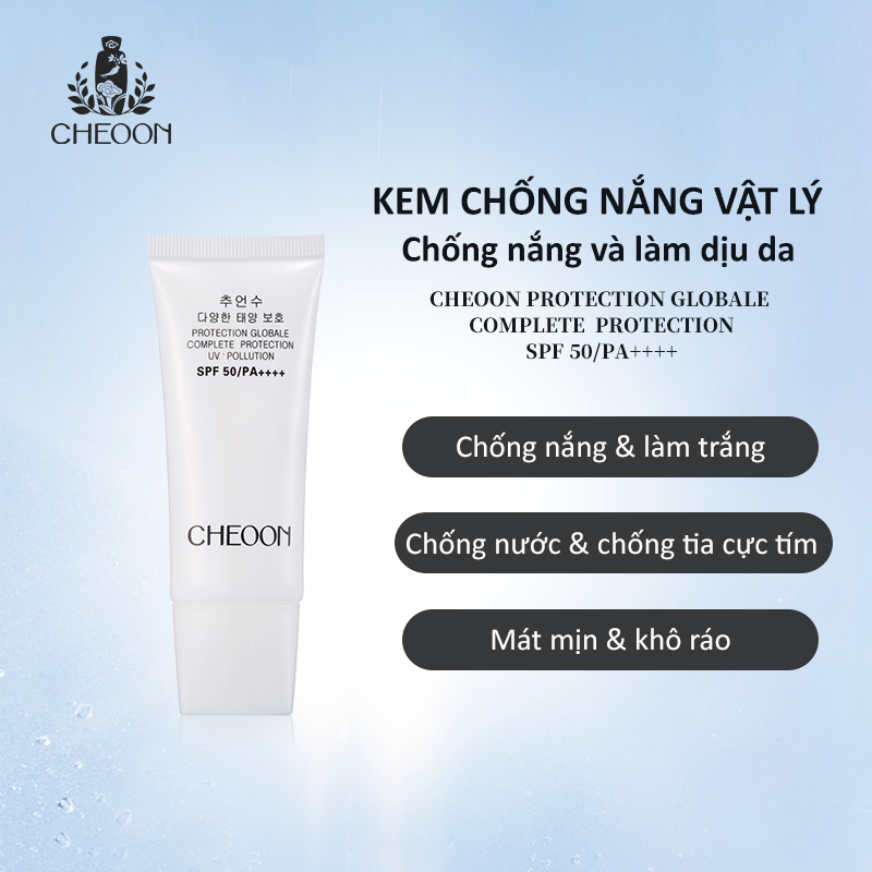 Kem chống nắng CHEOON SPF 50/PA++++ Protection Globale Complete Protection-30ml
