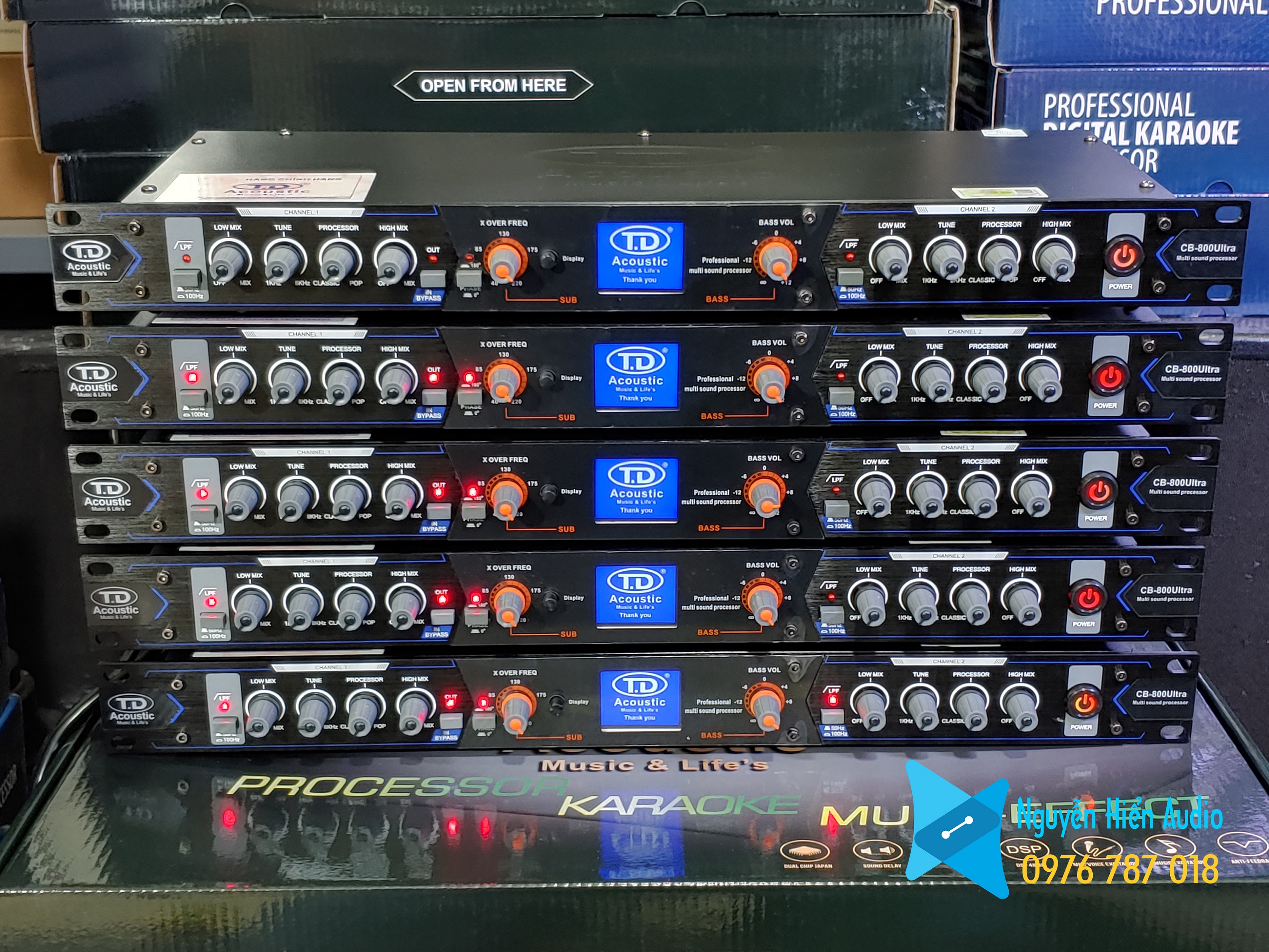 Nâng tiếng TDacoustic CB800 Ultra hàng mới