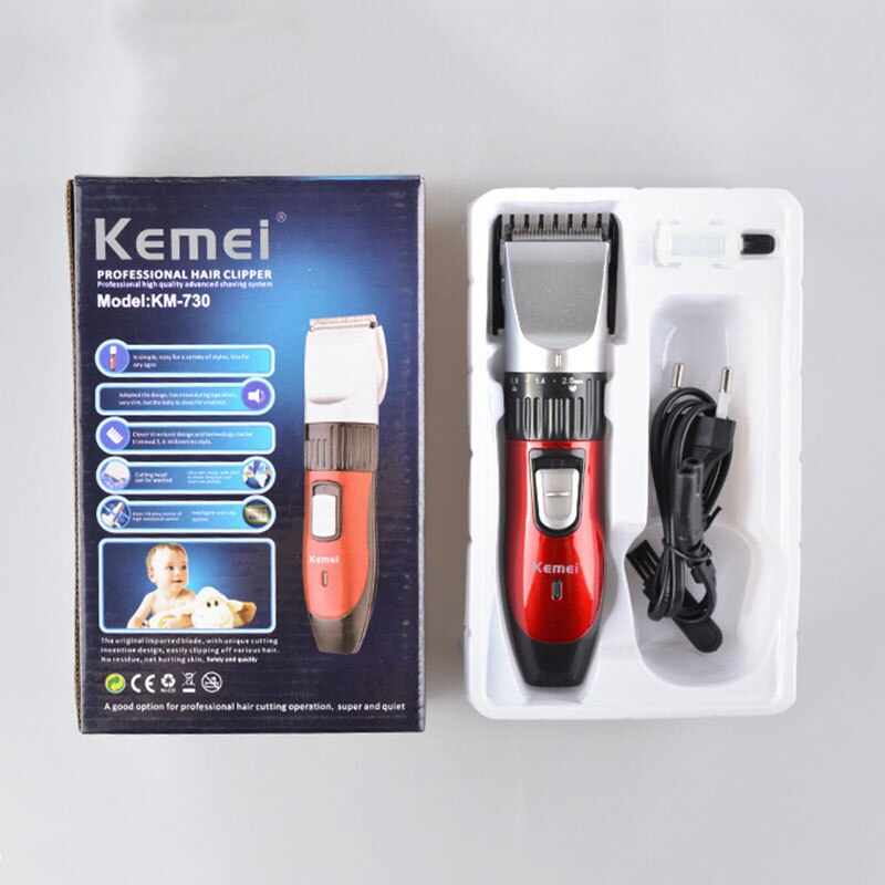 [HCM]Tông đơ cắt tóc cho trẻ em KEMEI KM-730