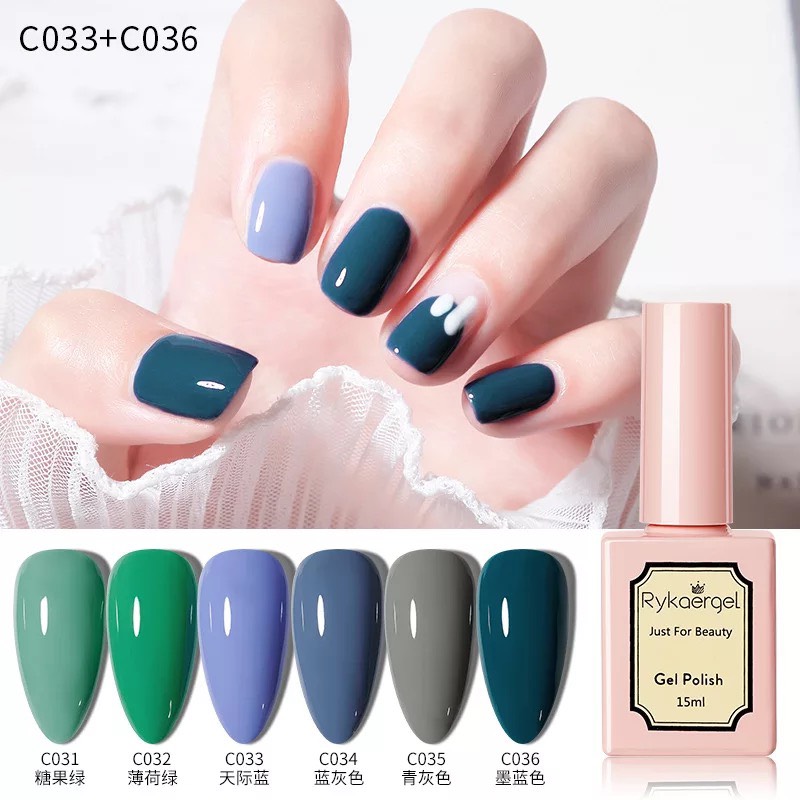 [HCM]Sơn gel Rykaergel bảng màu 31 - 36 15ml - BUMSTORE