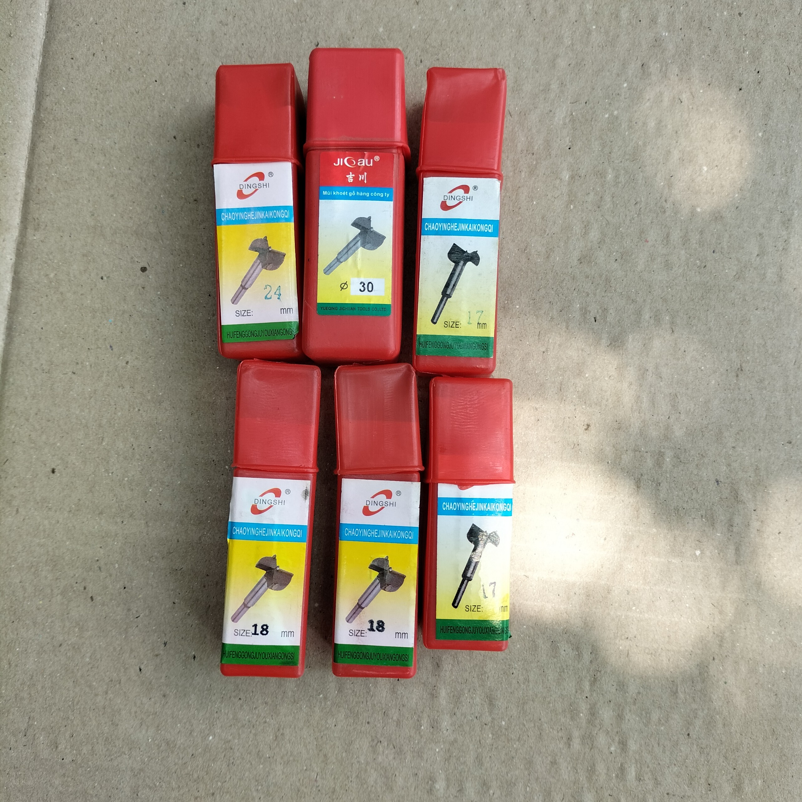 Mũi khoét gỗ lỗ tròn, nhiều size