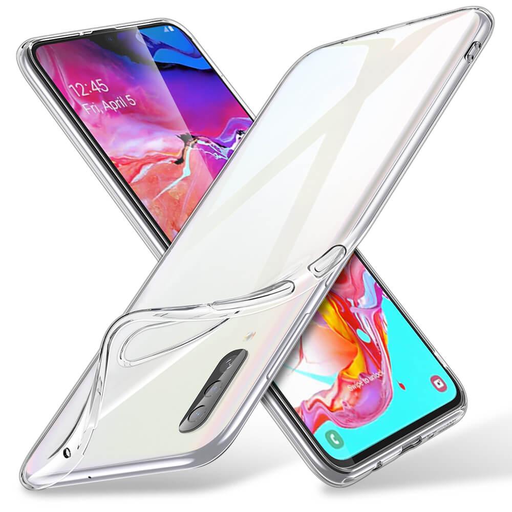 Ốp dẻo trong suốt Samsung Galaxy A70 (Hàng loại A)