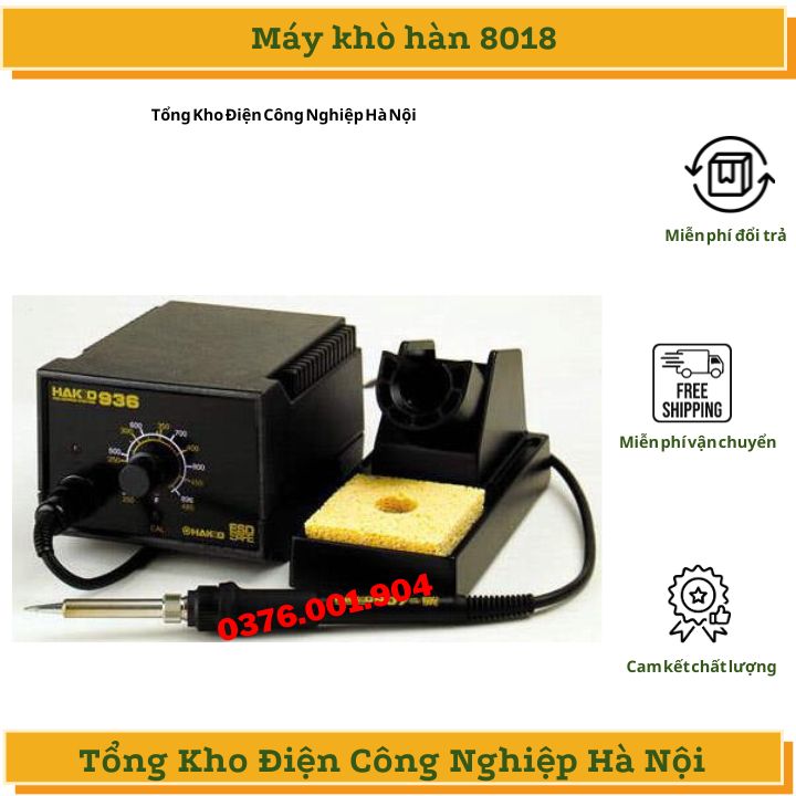 Máy hàn HAKO 936 điều chỉnh nhiệt độ