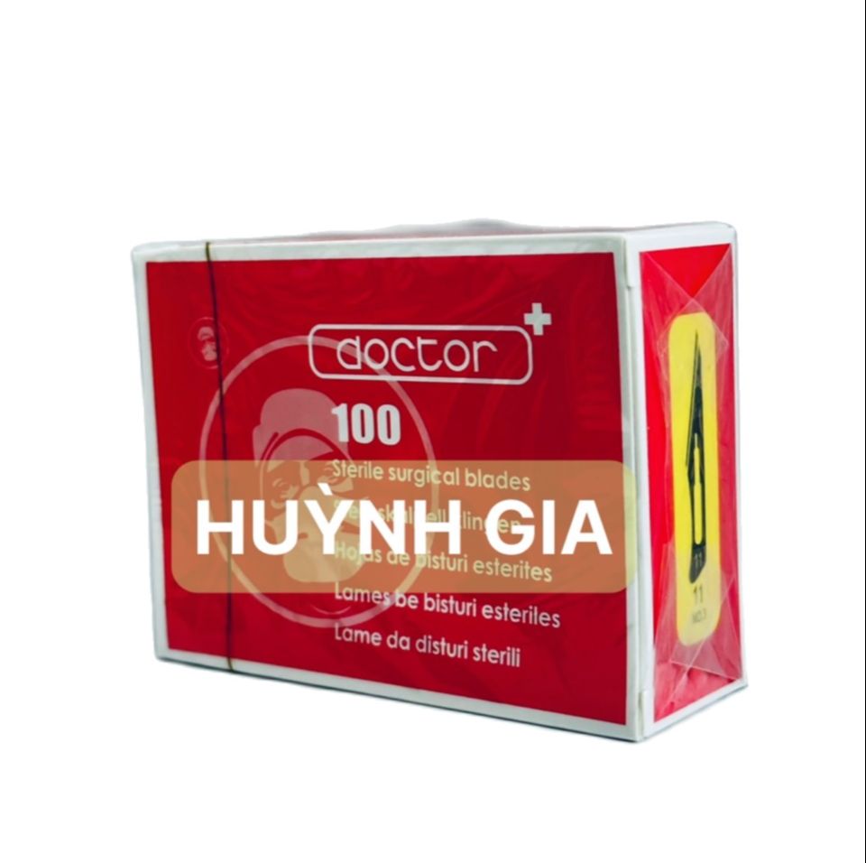 Dao mỗ rạch mụn doctor số 11 hộp 100 cái