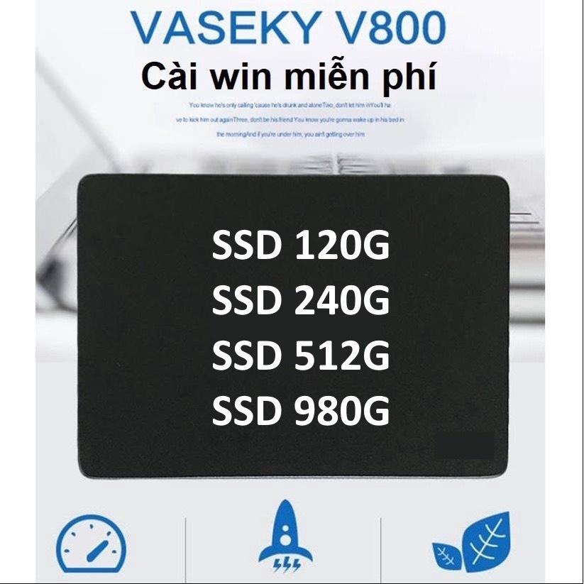 Ổ cứng SSD Vaseky V800 120GB, 240GB, 512GB ,1T Hàng chính