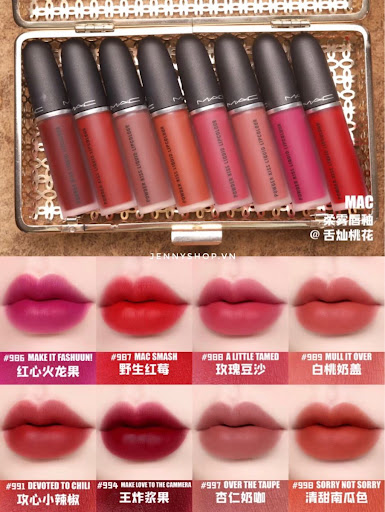 Son Kem M.A.C Powder Kiss Liquid Lipcolour