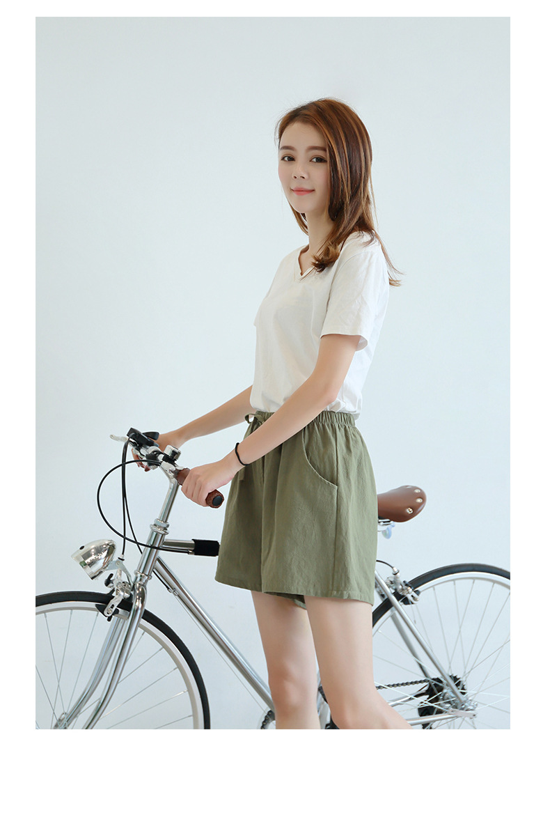 Quần đùi nữ, quần short nữ chất vải mềm cực mát