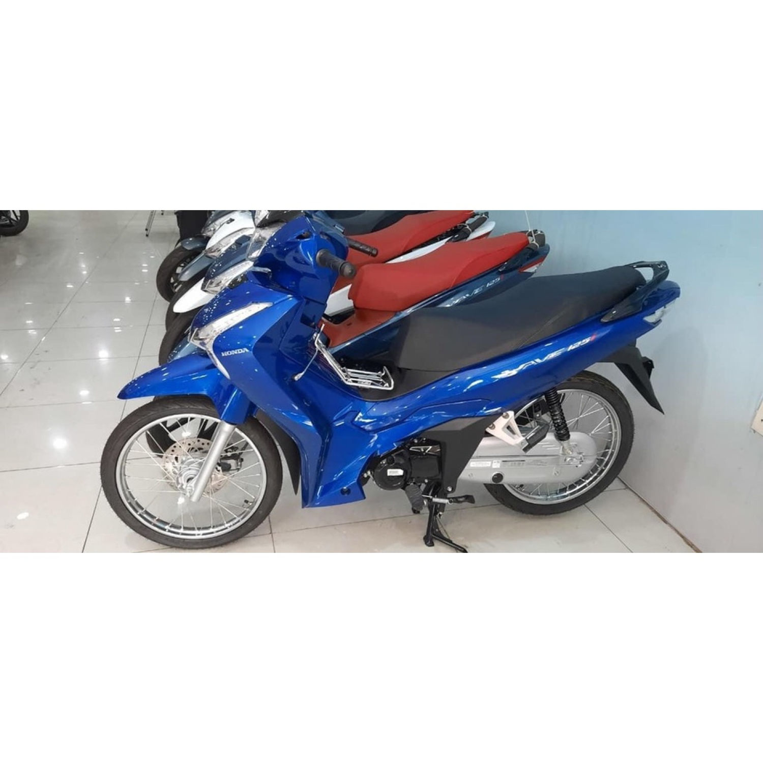 Baga Wave thá¡ 125i 2023 10Li Inox/Sơn Đen
