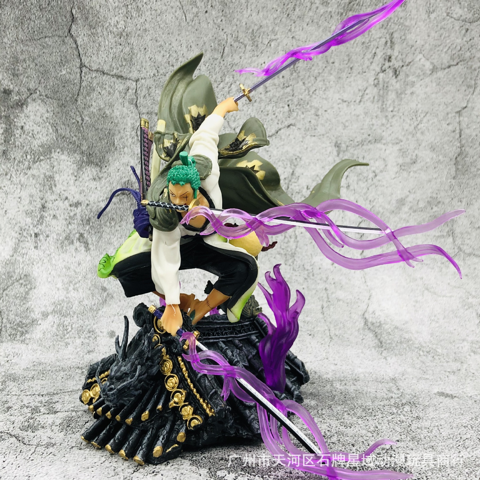 Tượng Roronoa Zoro art wano - One piece