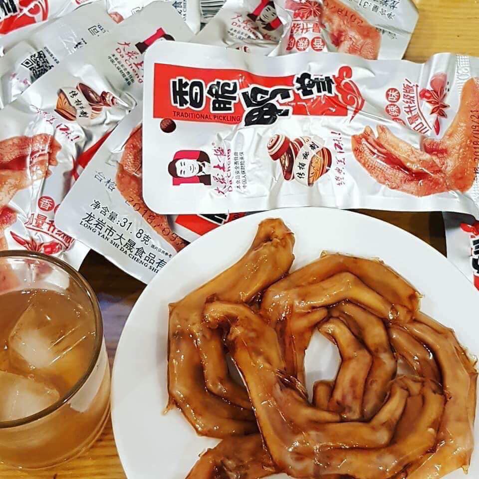 [HCM]CHÂN VỊT CAY DACHENG