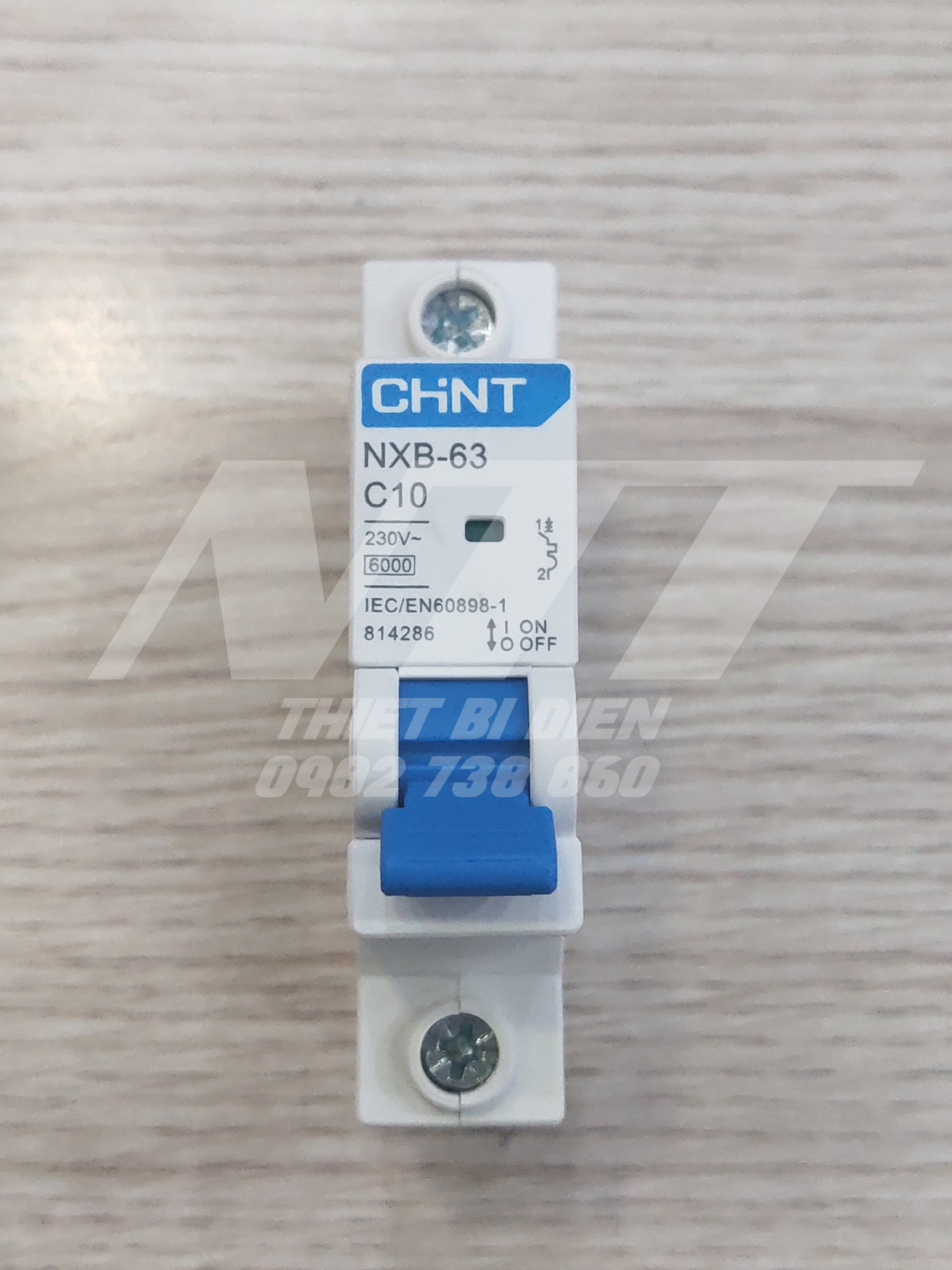 MCB 1 pha 1A~63A NXB-63 Chint