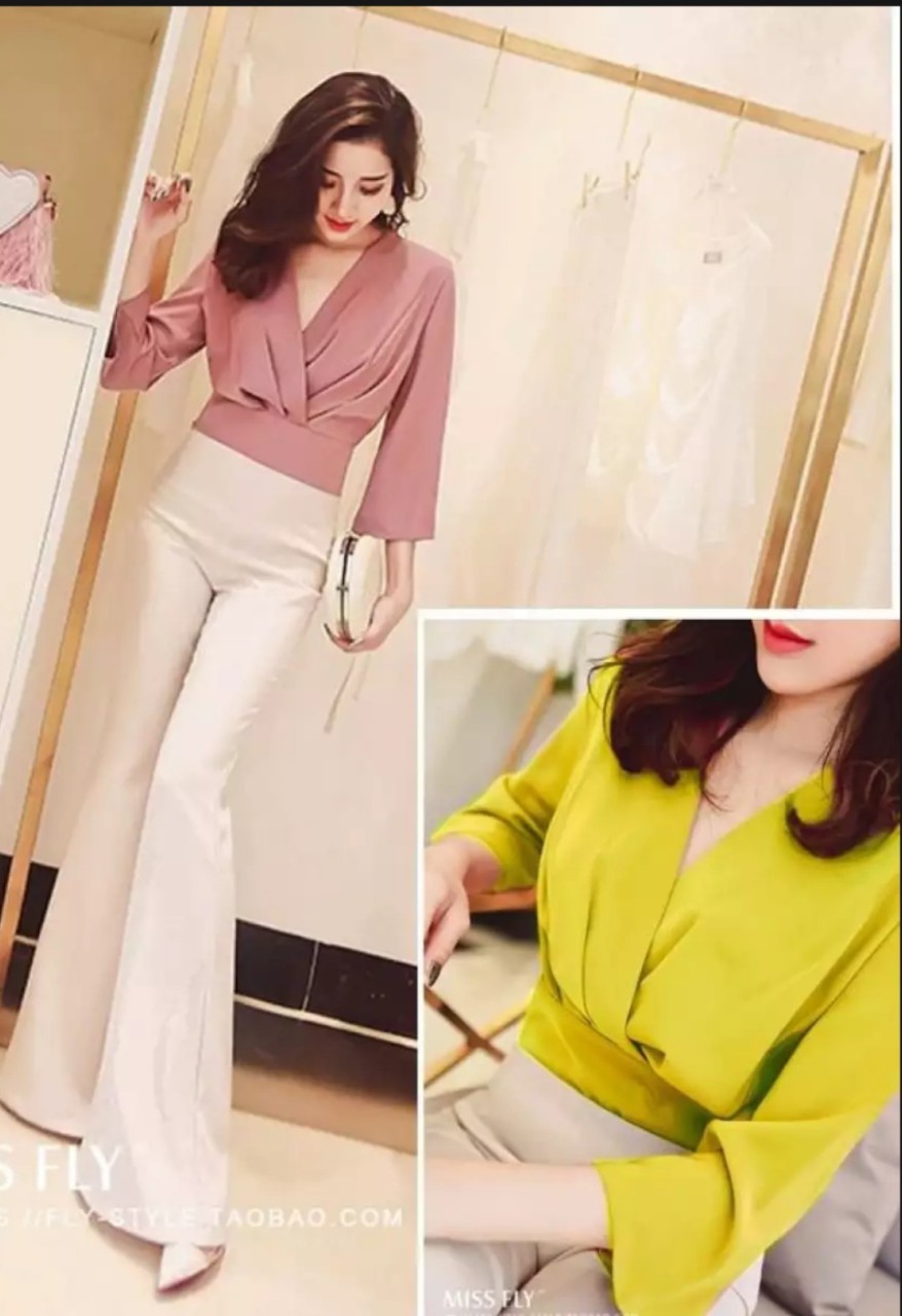ÁO CROP-TOP BÓ EO KÈM HÌNH THẬT