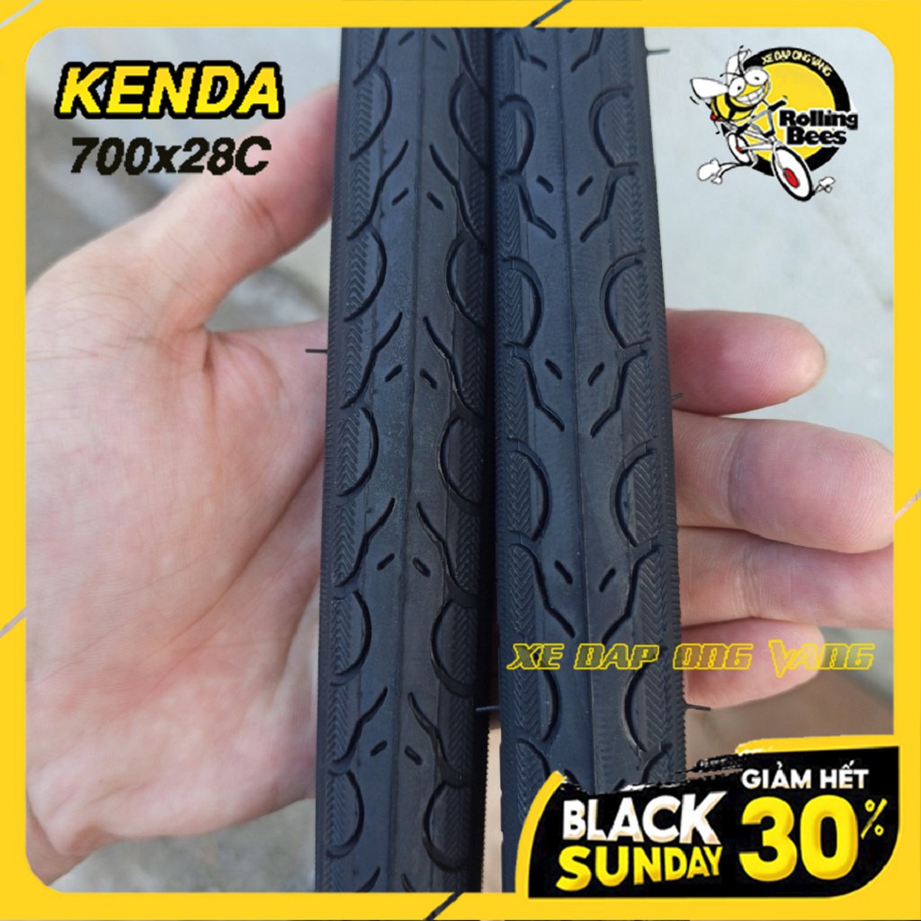 Lốp (Vỏ) Xe Đạp 700x28C ( 28 - 622 )  KENDA