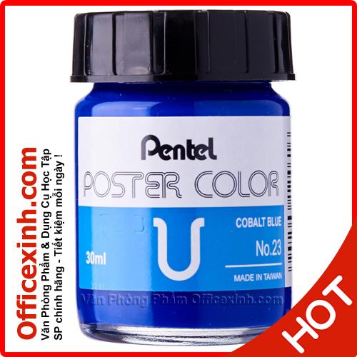 Màu Poster Pentel 5 màu cơ bản - Loại 30ml
