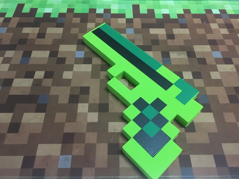 [HCM]Đồ chơi minecraft Sung lục xanh lá