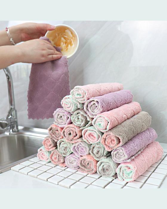 [ COMBO 10 CÁI ] - KHĂN HÀN QUỐC, KHĂN LAU CHÉN, DĨA CAO CẤP SIÊU THẤM HÚT NƯỚC TỐT - SURI STORE (TPHCM)