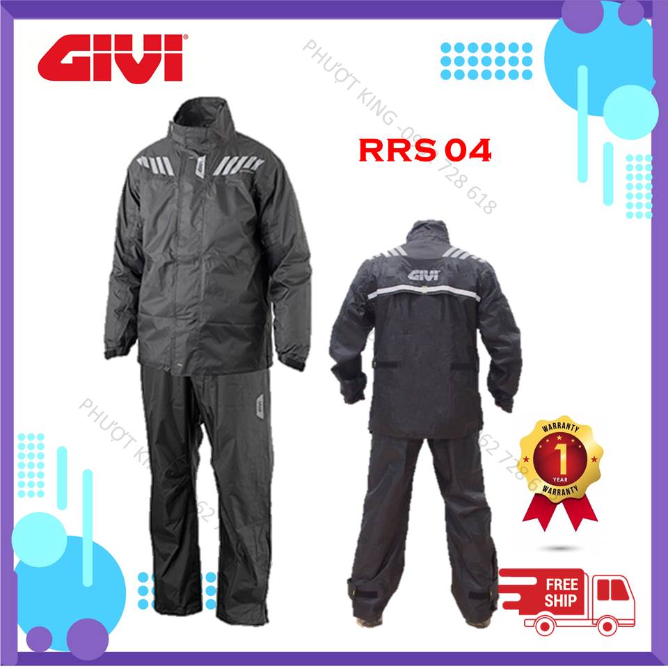 [CHÍNH HÃNG] Áo mưa GIVI bảo hành 1 năm