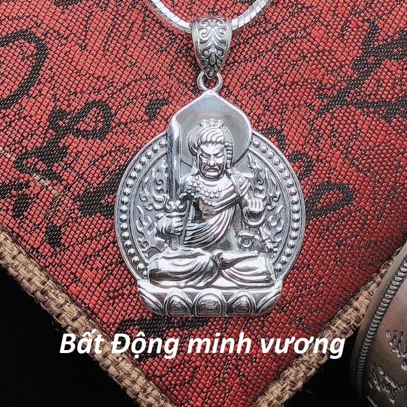 Mặt dây chuyền bạc ta Phật bản mệnh MS29c