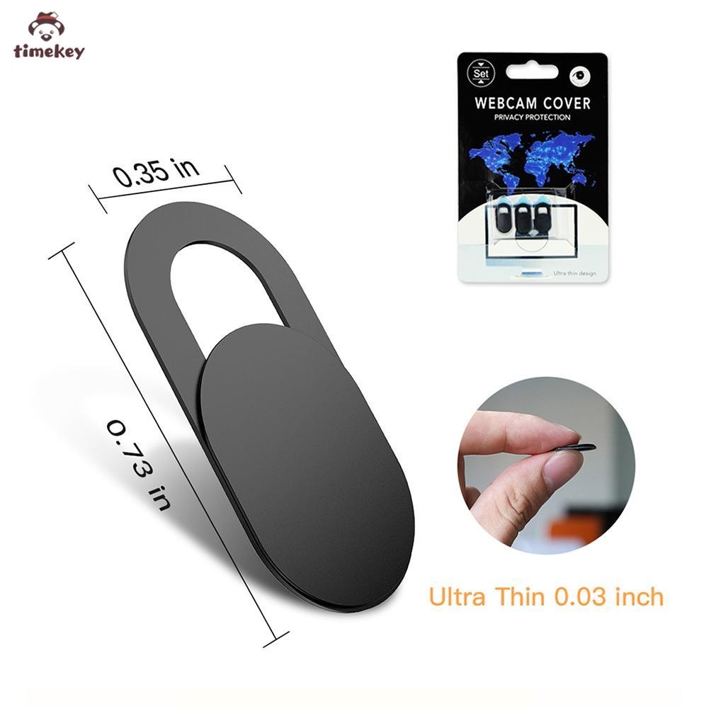 Timekey-Universal WebCam Cover Shutter Slider Plastic Camera Cover For Web Laptop iPad PC Macbook Tablet Lens Privacy Sticker