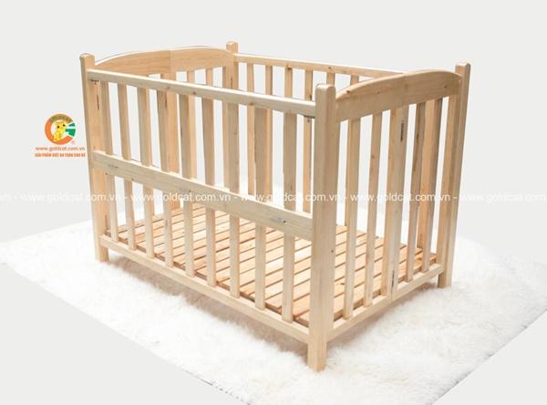 CŨI TRẺ EM GỖ QUẾ MỘC GOLDCAT (TẶNG BA LÔ BỈM SỮA KÈM MÃ GIẢM GIÁ)