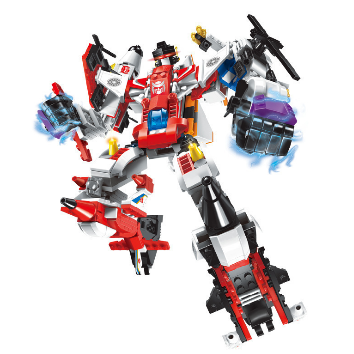 Bộ ghép hình Lego robot 6 trong 1 đồ chơi trẻ em