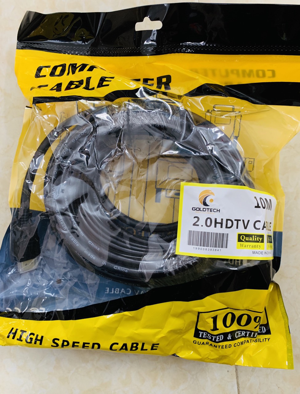 Dây cap HDMI 5m dẹt full HD
