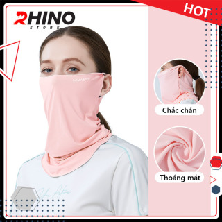 Khẩu trang băng lụa chống nắng cao cấp Rhino S202, khẩu trang nam nữ thumbnail