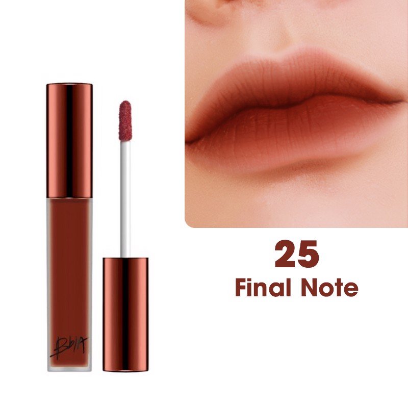 Son Tint Dạng Kem Bbia Màu Đỏ Nâu 25 Final Note 5g Last Velvet Lip Tint Version 5