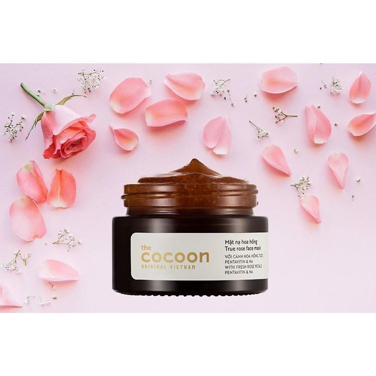 [6-11/12 VOUCHER GIẢM 8%]Mặt nạ hoa hồng Cocoon True Rose Face Mask