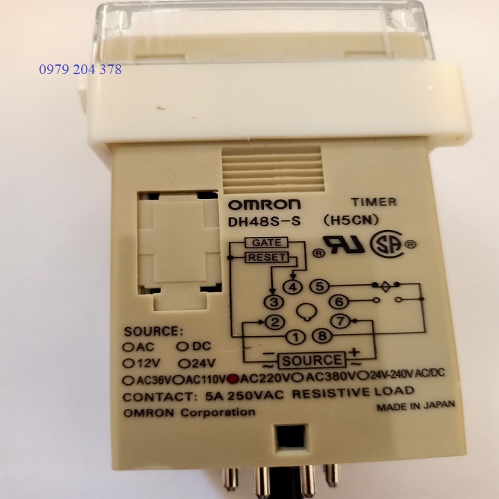 [HCM]ĐỒNG HỒ THỜI GIAN ĐẢO MÃ DH48S-S