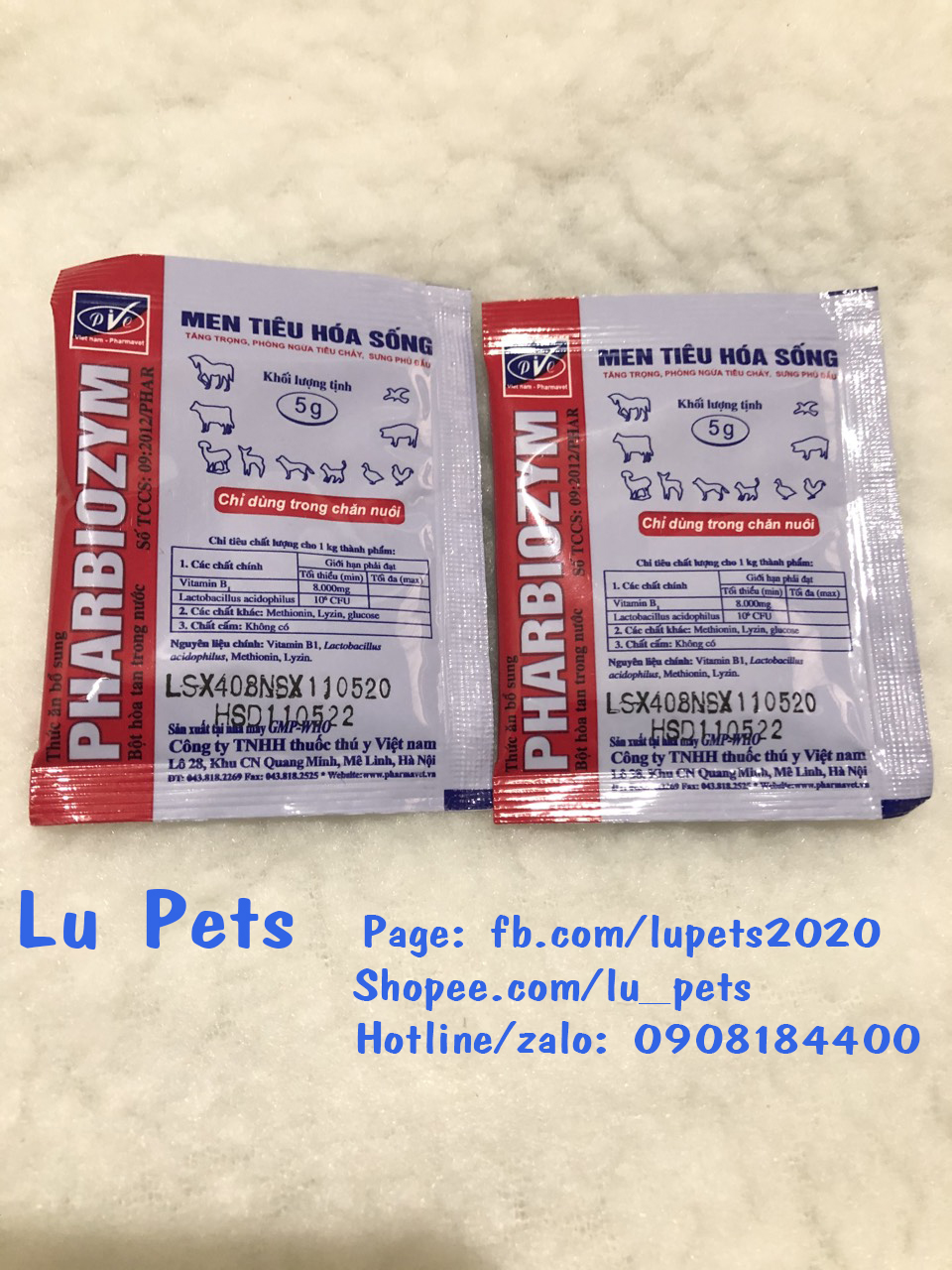 Men Tiêu Hóa Sống Cho Chó Mèo