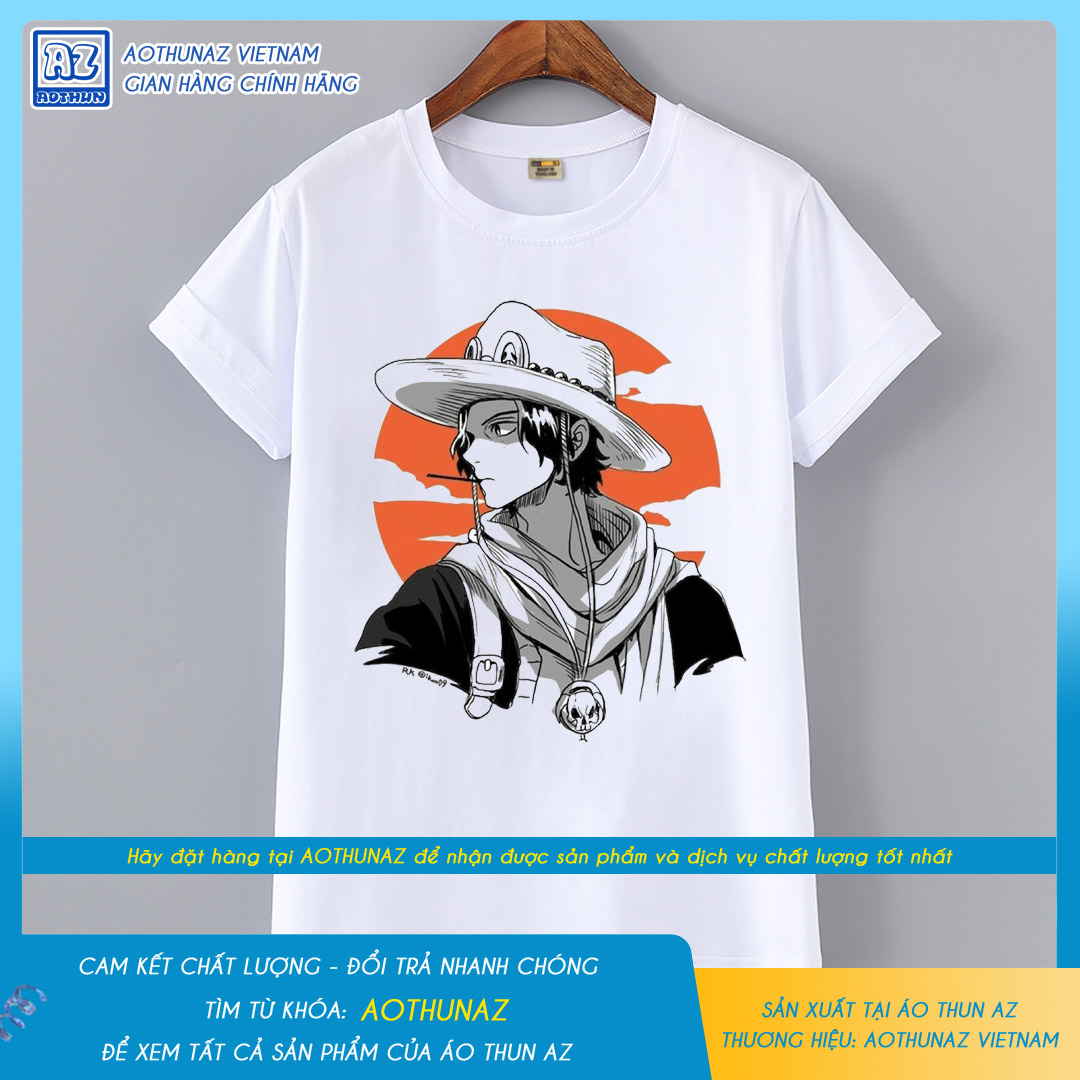 AOTHUNAZ - Áo thun nam nữ in hình anime đẹp M2087