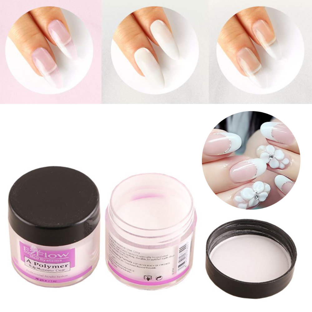 Bột đắp hoa đắp nail ezflow nắp đen 28g
