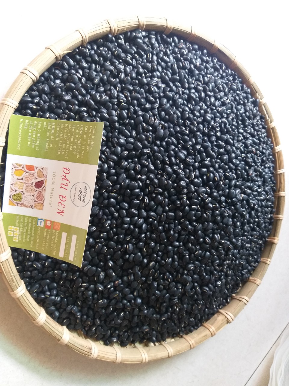 1kg Đậu đen xanh lòng chuẩn nhà quê