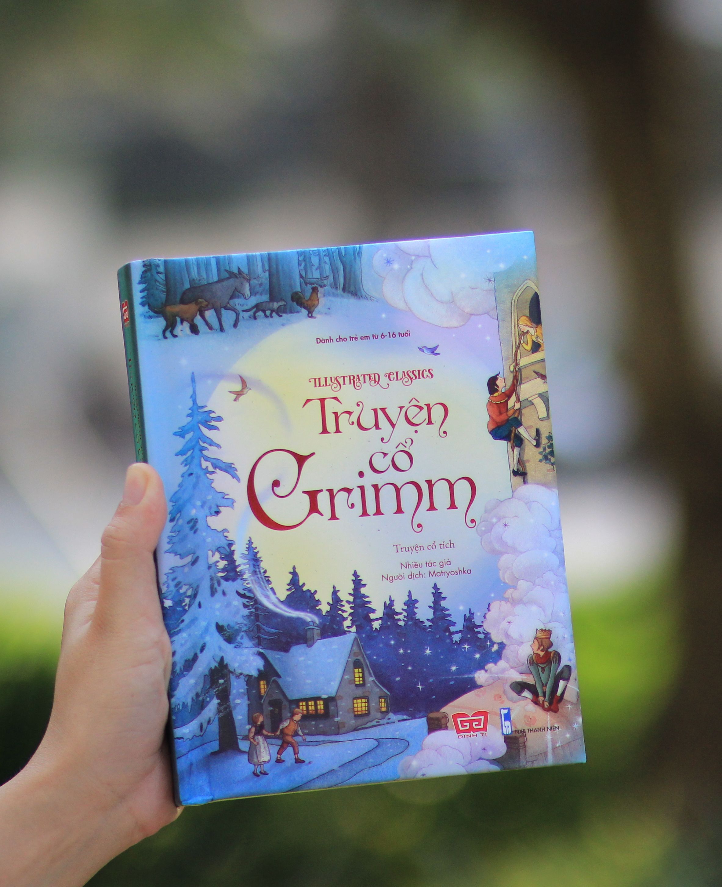 Sách - Illustrated Classics - Truyện cổ Grimm