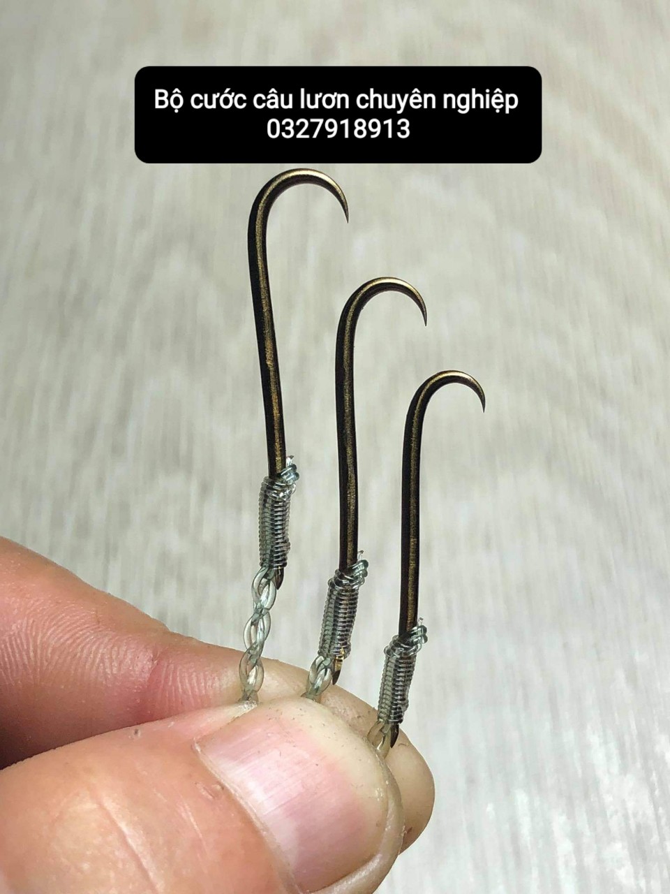 Bộ cước câu lươn lưỡi thép 40k/dây/lưỡi