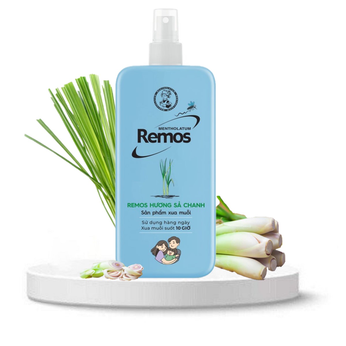 XỊT CHỐNG MUỖI, CÔN TRÙNG ĐỐT- REMOS 60ml