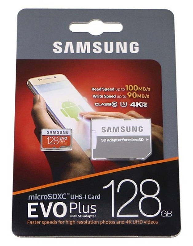 [Bảo Hành 5 Năm] Thẻ nhớ MicroSD Samsung EVO Plus 4K 128GB 100MB/s 256GB Box Anh 2020 - Hàng Chính Hãng