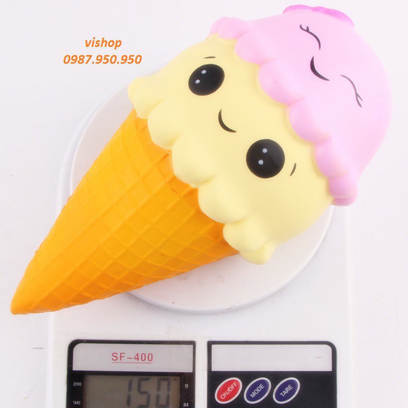 SquiShy KEM ỐC QUẾ to ĐẸP