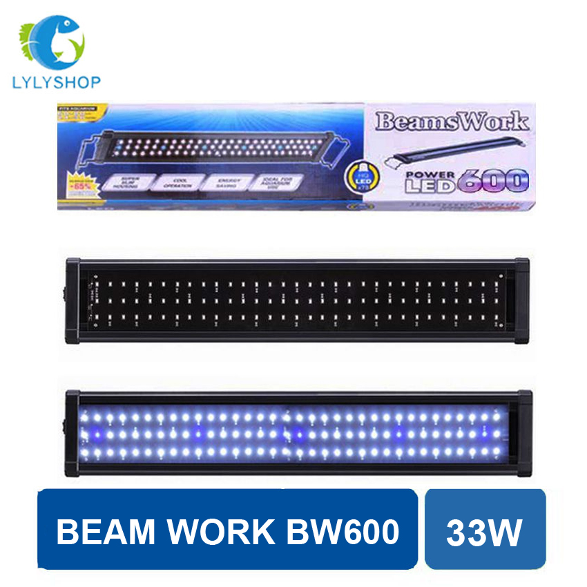 Đèn máng cho hồ bể cá cảnh, hồ thủy sinh 90cm - 1m Led BEAM WORK BW600