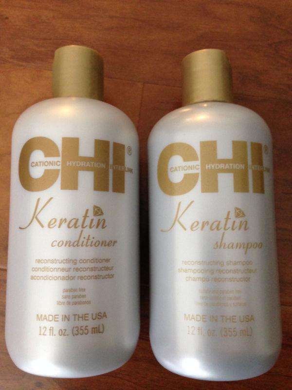 Dầu gội xả phục hồi CHI Keratin Shampoo Và Conditioner 355mlx2