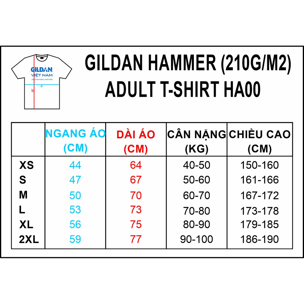 [ÁO THUN MỸ] Áo thun Gildan Hammer màu Orange [MÃ 37C-HA00]