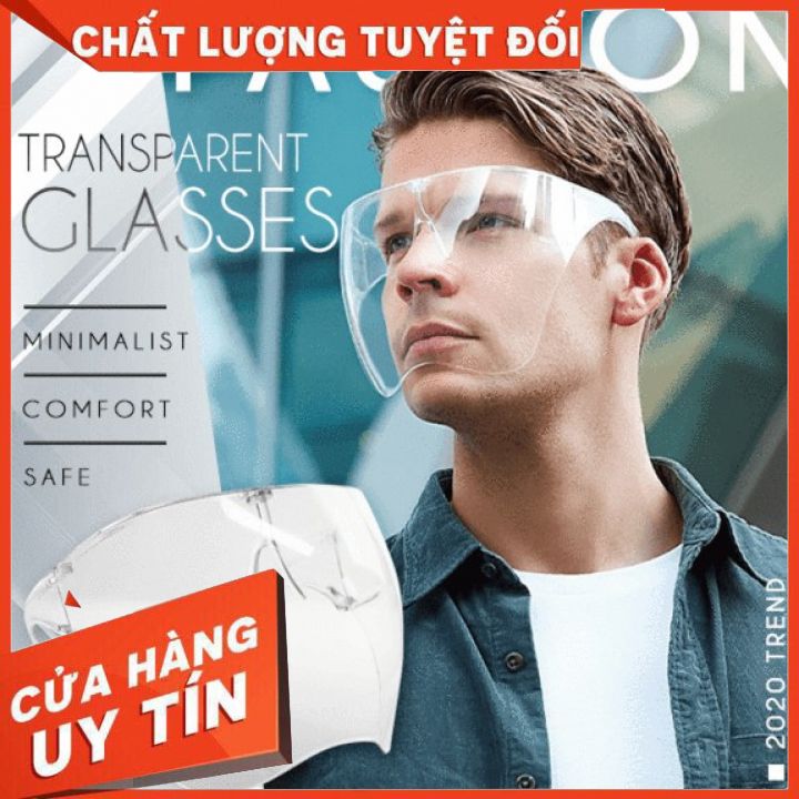 Anti-droplet Face Shield Covid Shield from Transparent Plastic Exported to the US and Europe