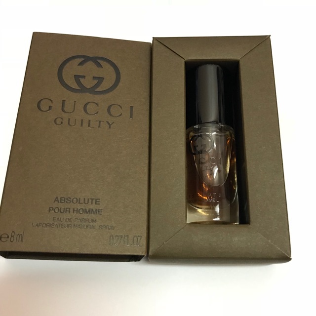 Nước Hoa Nam Gucci Guilty Absolute EDP 8ml