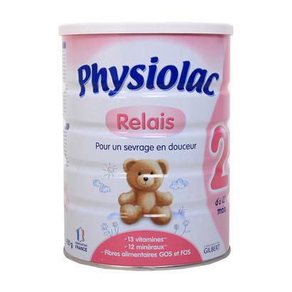 Sữa Physiolac Relais số 2 900g ( dành cho trẻ từ 6 - 12 tháng) (hộp thiếc)