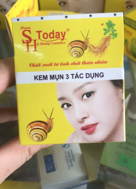 Sh Today Kem Mụn 3 Tác Dụng 10g