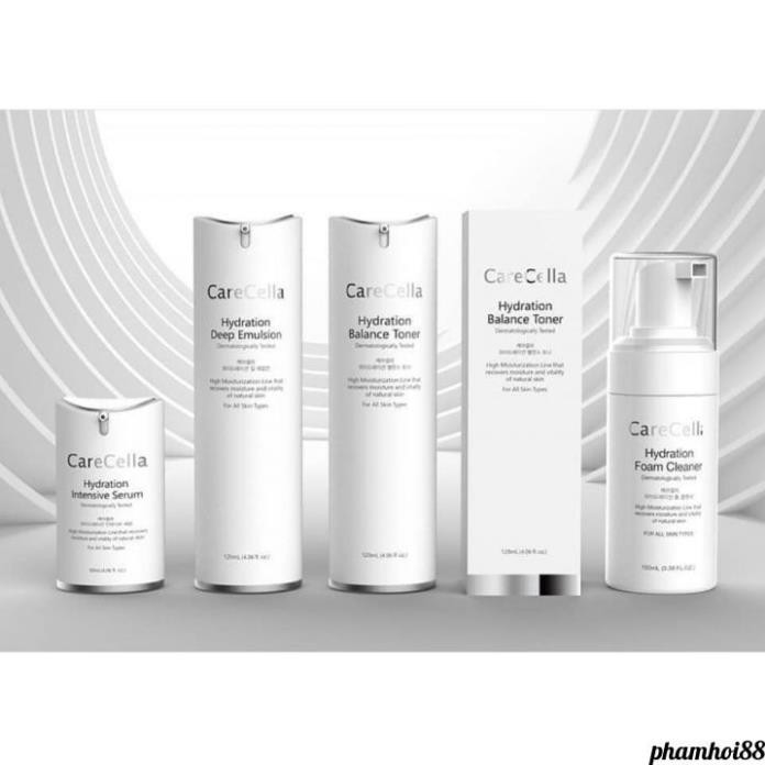 Bộ Dưỡng Da CƠ BẢN CareCella Hydration Basic Set [DATE 2025] NHẬP KHẨU HÀN QUỐC
